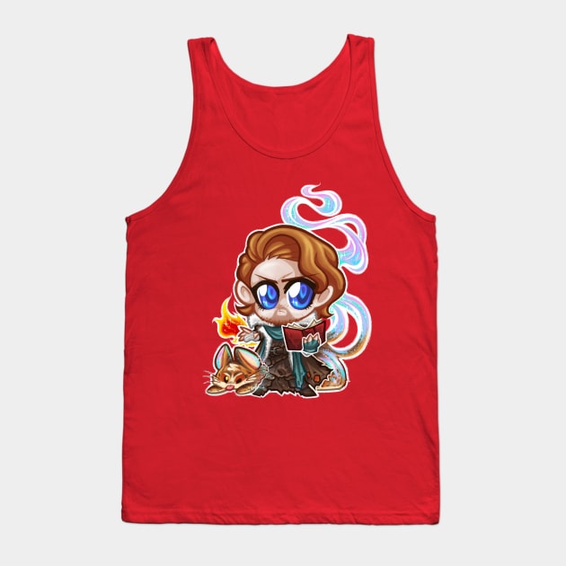 Caleb Widogast Chibi Tank Top by pbarbalios